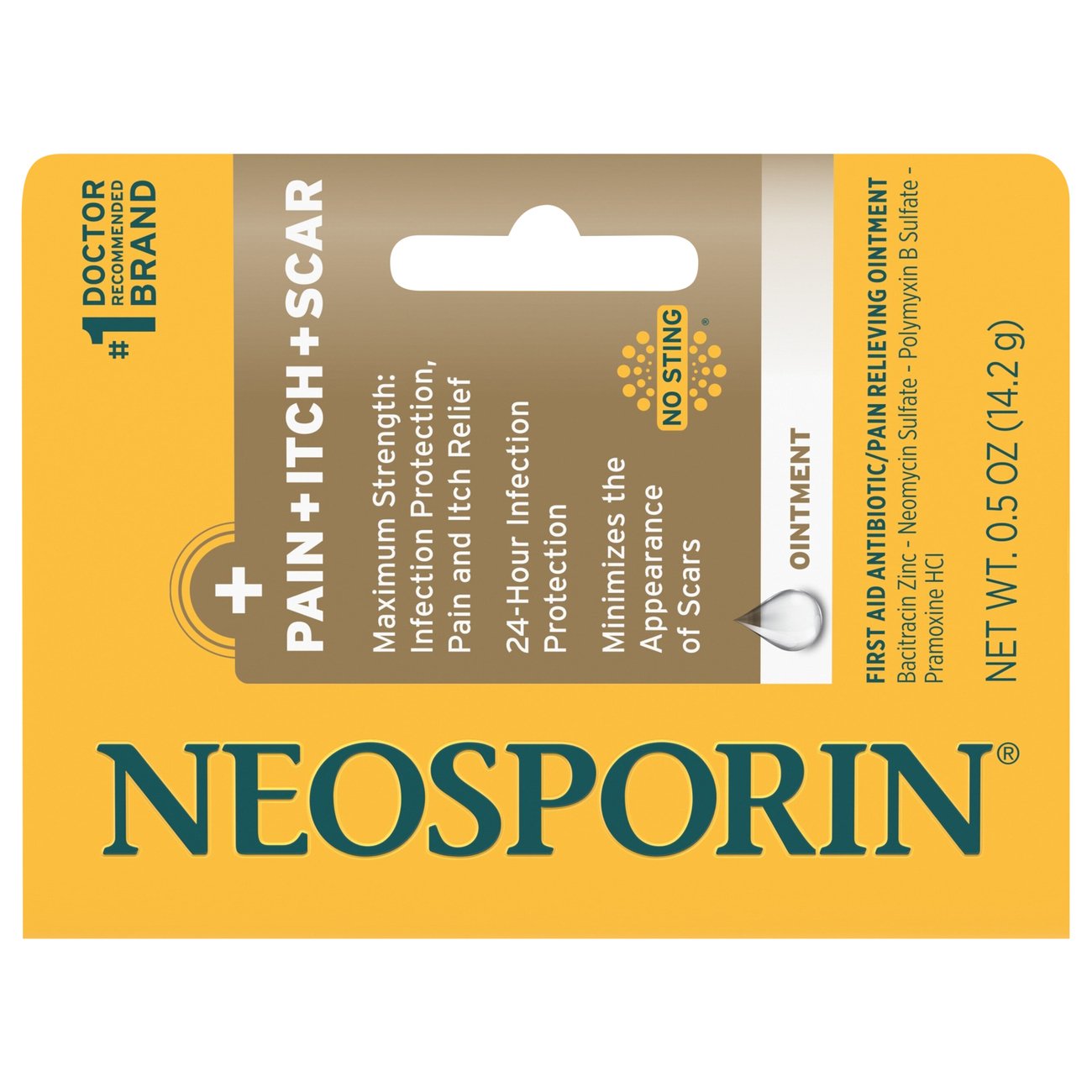Neosporin + Pain Itch & Scar Ointment