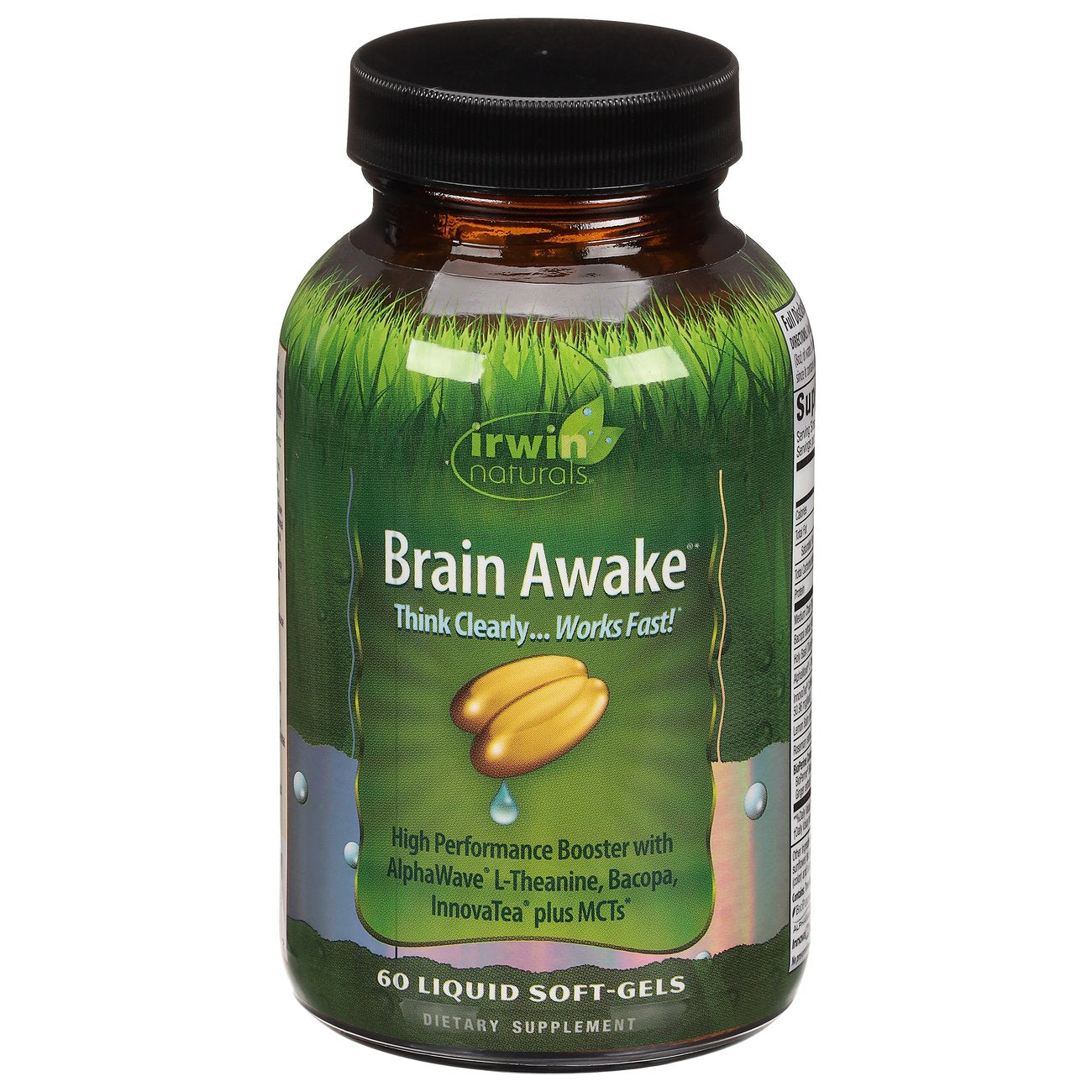 Irwin Naturals Brain Awake High Performance Booster Softgels