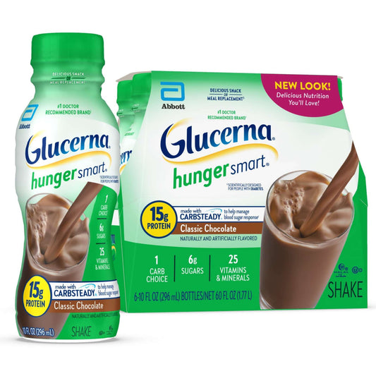 Glucerna Hunger Smart Shakes, 15g Protein - Classic Chocolate