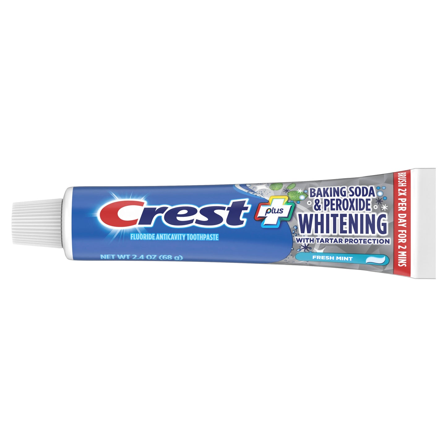 Crest Plus Baking Soda & Peroxide Whitening Toothpaste, Fresh Mint