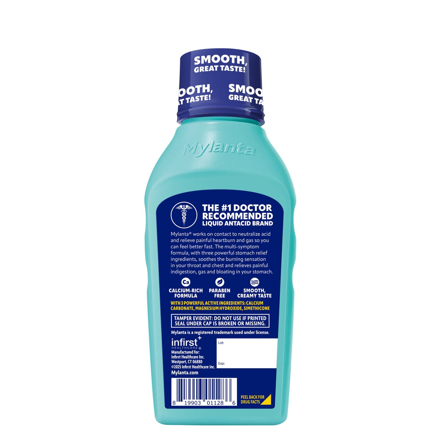 Mylanta Antacid & Anti-Gas Liquid - Vanilla Caramel