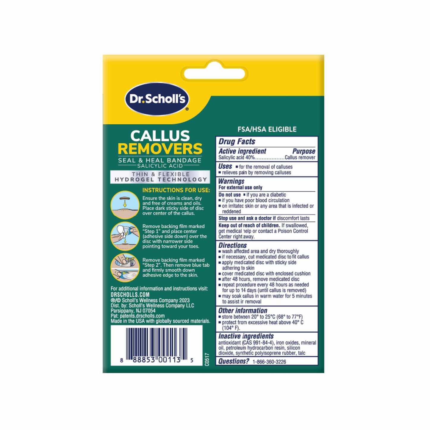 Dr. Scholl's Callus Removers
