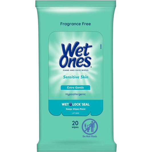 Wet Ones Travel Size Sensitive Skin Hand Wipes