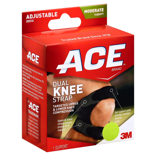 Ace Dual Knee Strap Adjustable