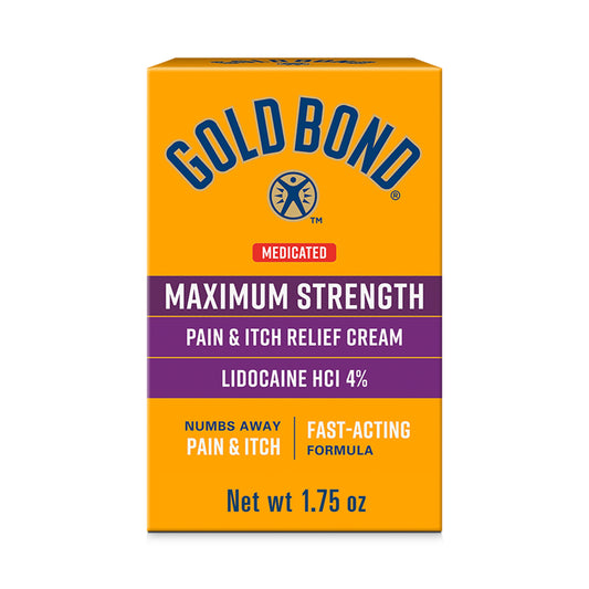 Gold Bond Medicated Max Strength Pain & Itch Cream