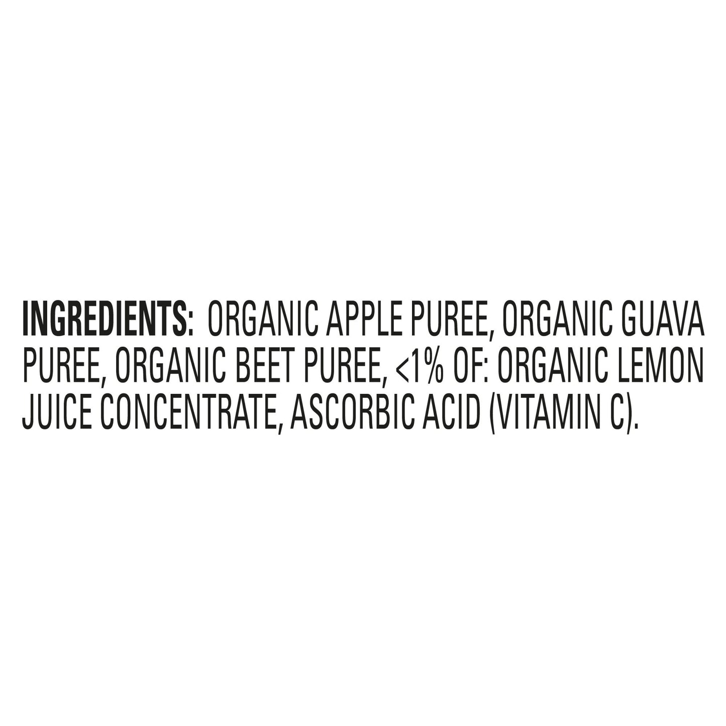 Happy Baby Organics Stage 2 Pouch - Apples Guavas & Beets