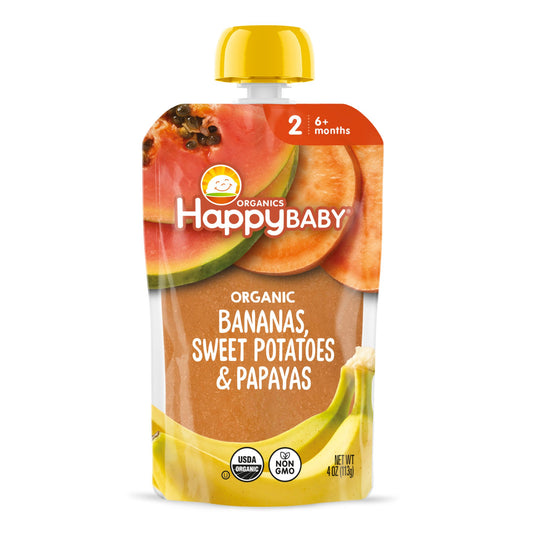 Happy Baby Organics Clearly Crafted Stage 2 Bananas