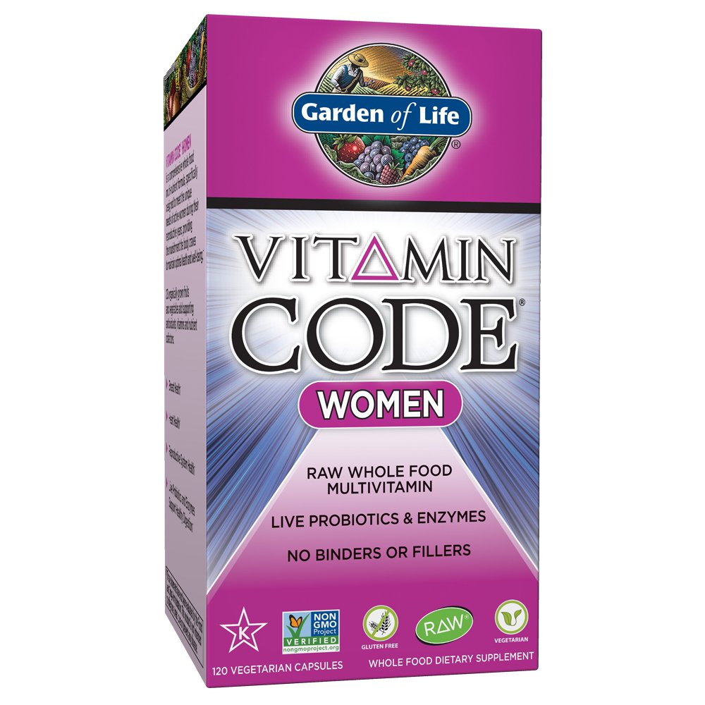 Garden of Life Vitamin Code Women's Multivitamin Capsules