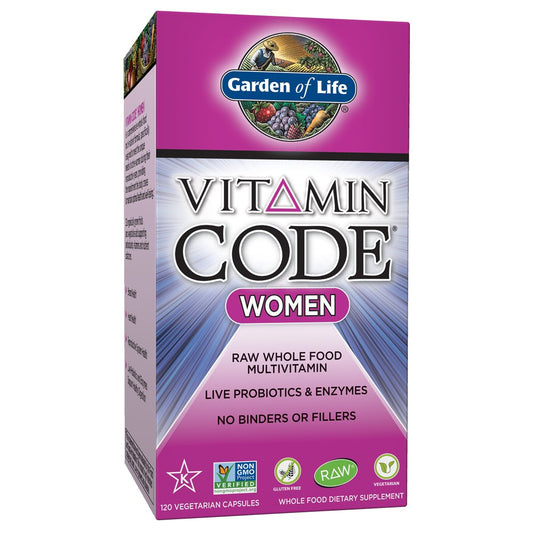 Garden of Life Vitamin Code Women's Multivitamin Capsules