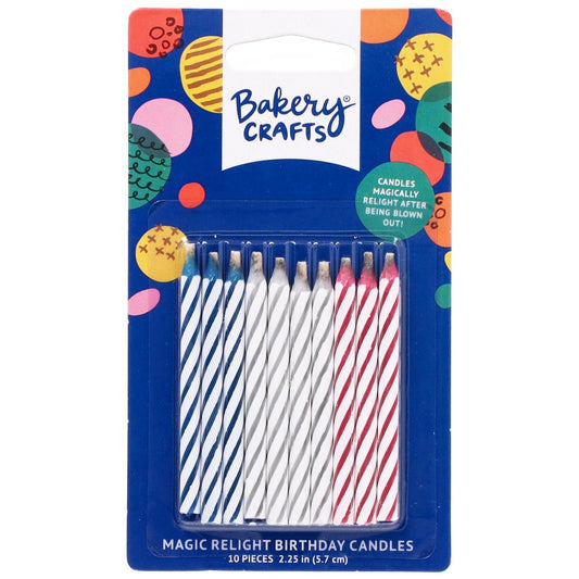 Bakery Crafts Magic Relight Birthday Candles