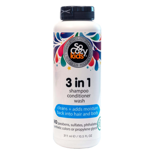 So Cozy Kids 3 in 1 Shampoo + Conditioner + Wash