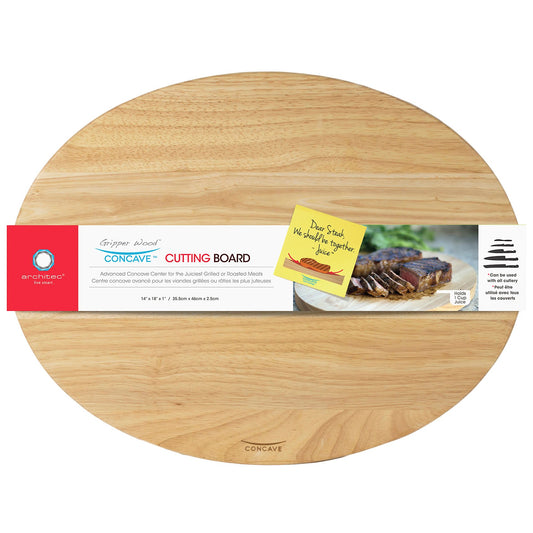 Architec Gripperwood Concave Cutting Board