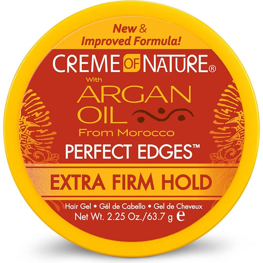 Creme of Nature Argan Oil Perfect Edges Extra Firm Hold Edge Hair Gel