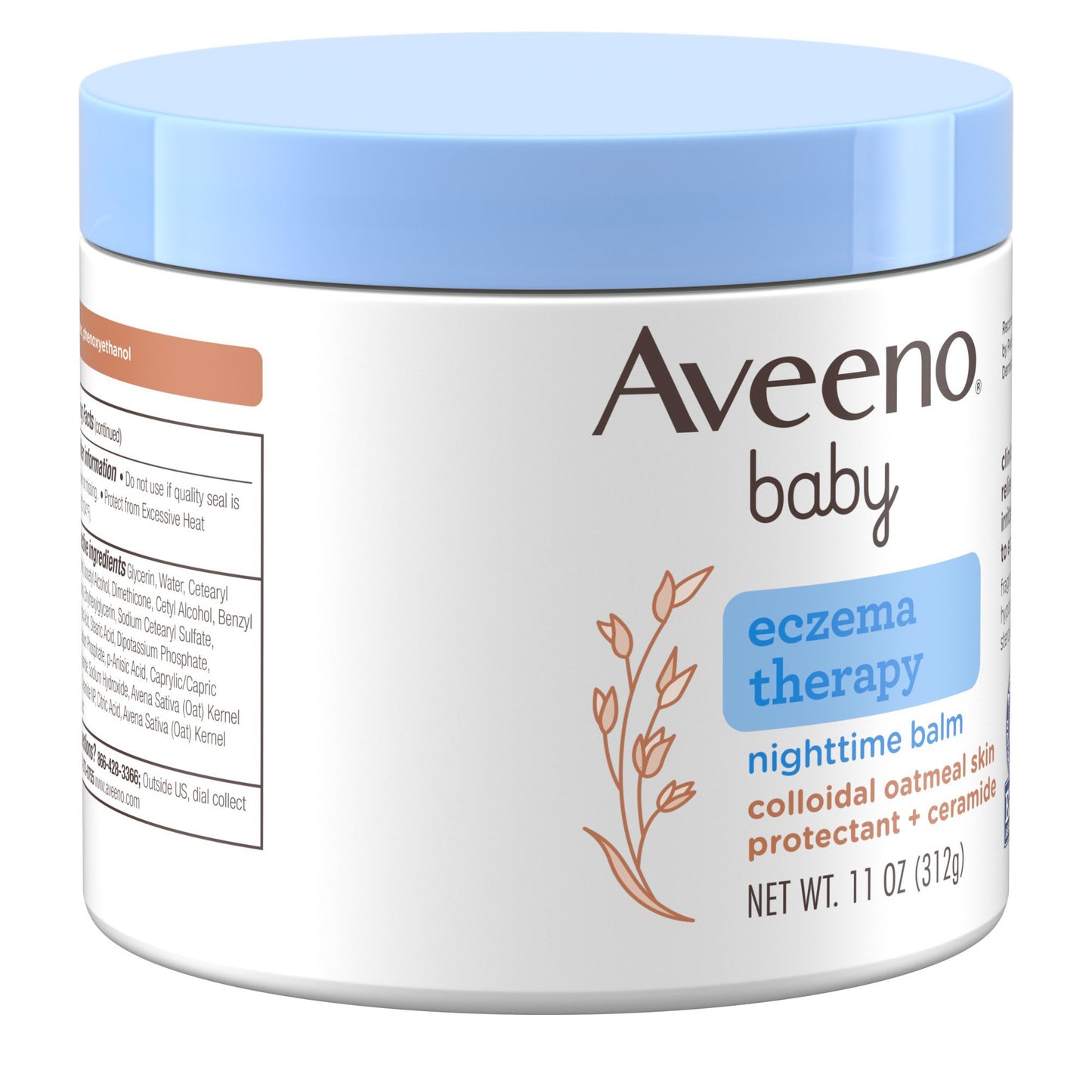 Aveeno Baby Eczema Therapy Nighttime Balm