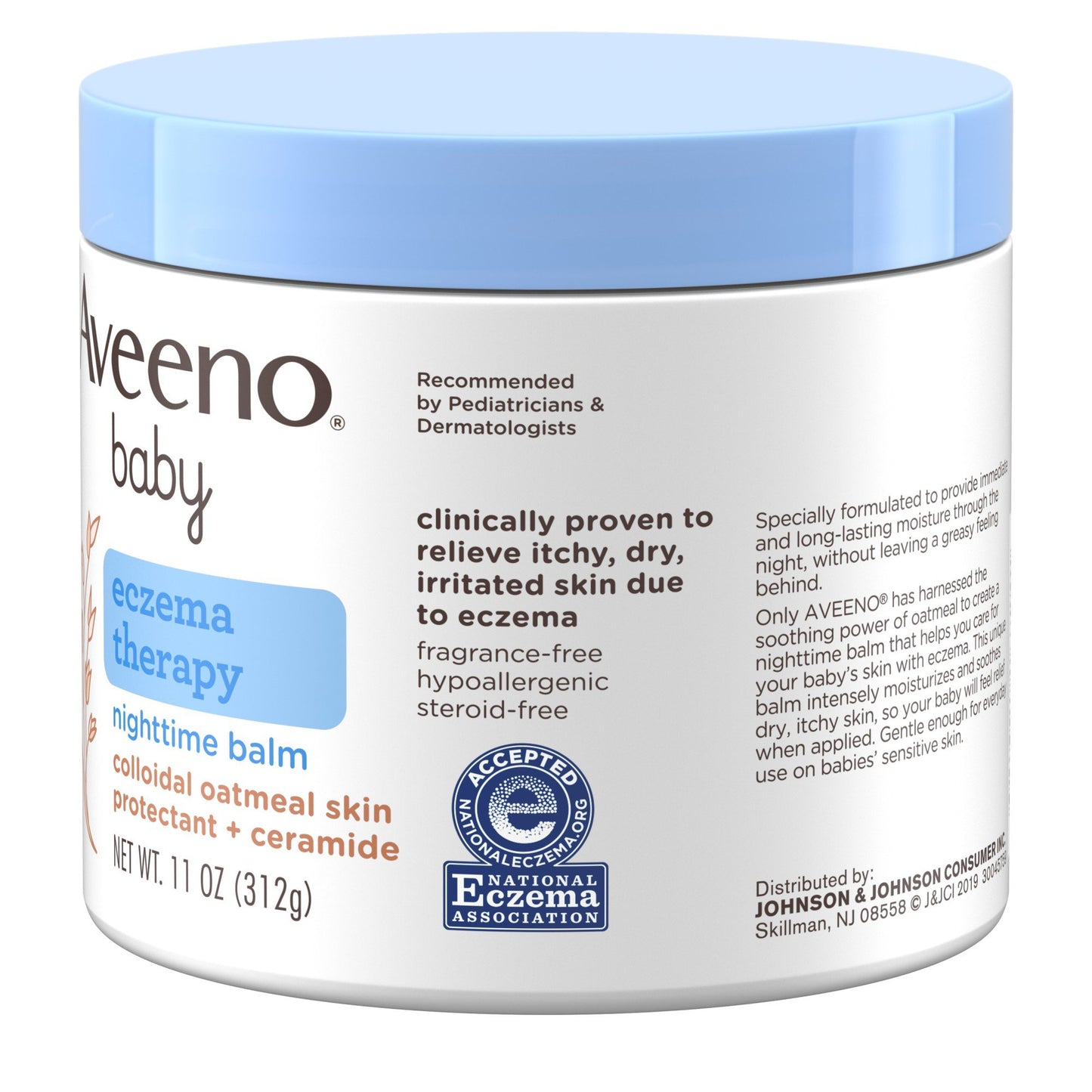 Aveeno Baby Eczema Therapy Nighttime Balm
