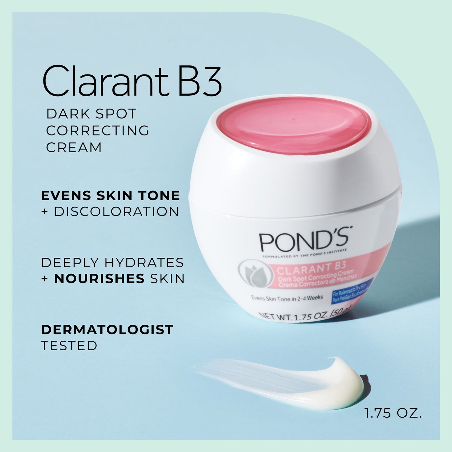 Pond's Clarant B3 Dark Spot Correcting Face Cream for Dry Skin