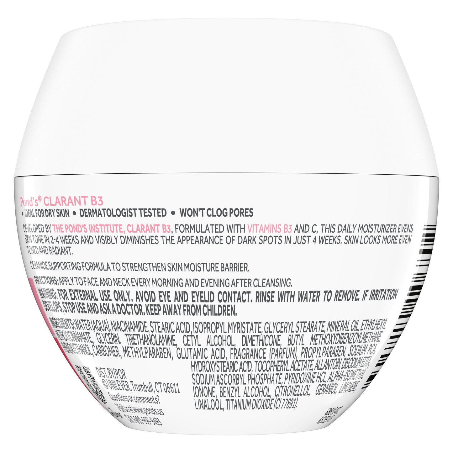 Pond's Clarant B3 Dark Spot Correcting Face Cream for Dry Skin