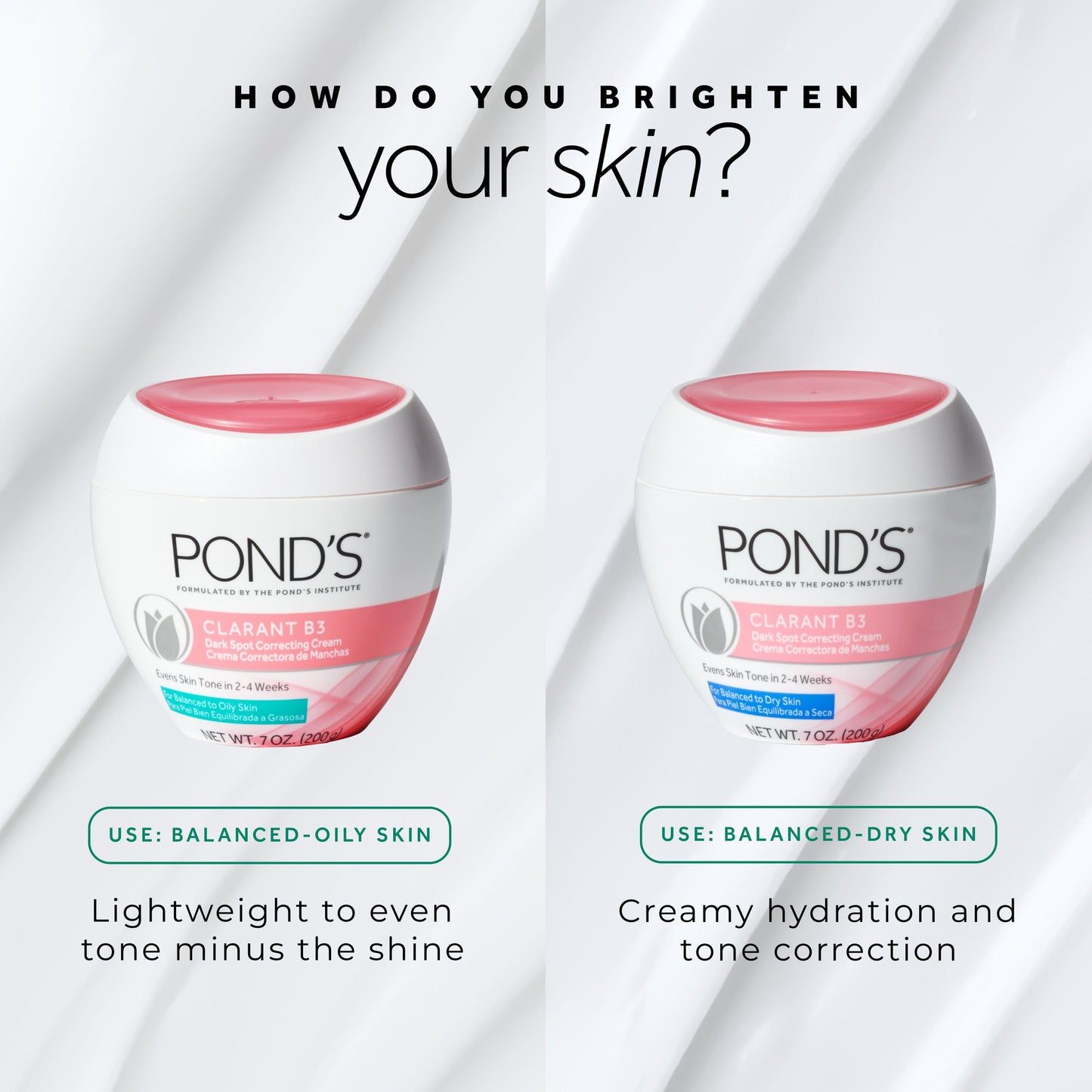 Pond's Clarant B3 Dark Spot Correcting Face Cream for Dry Skin