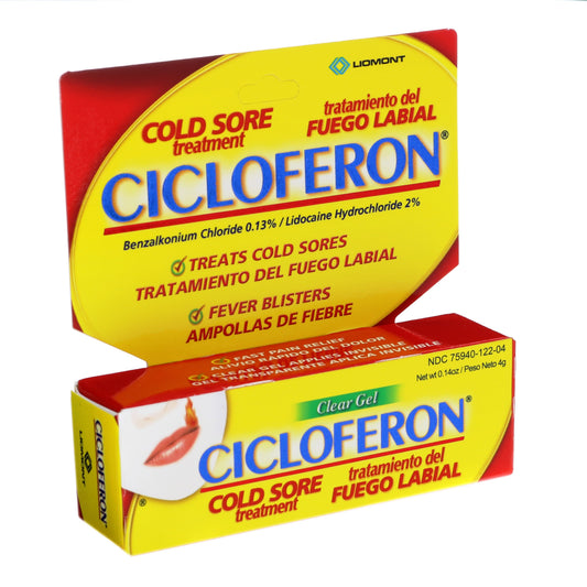 Cicloferon Cold Sore Treatment Clear Gel