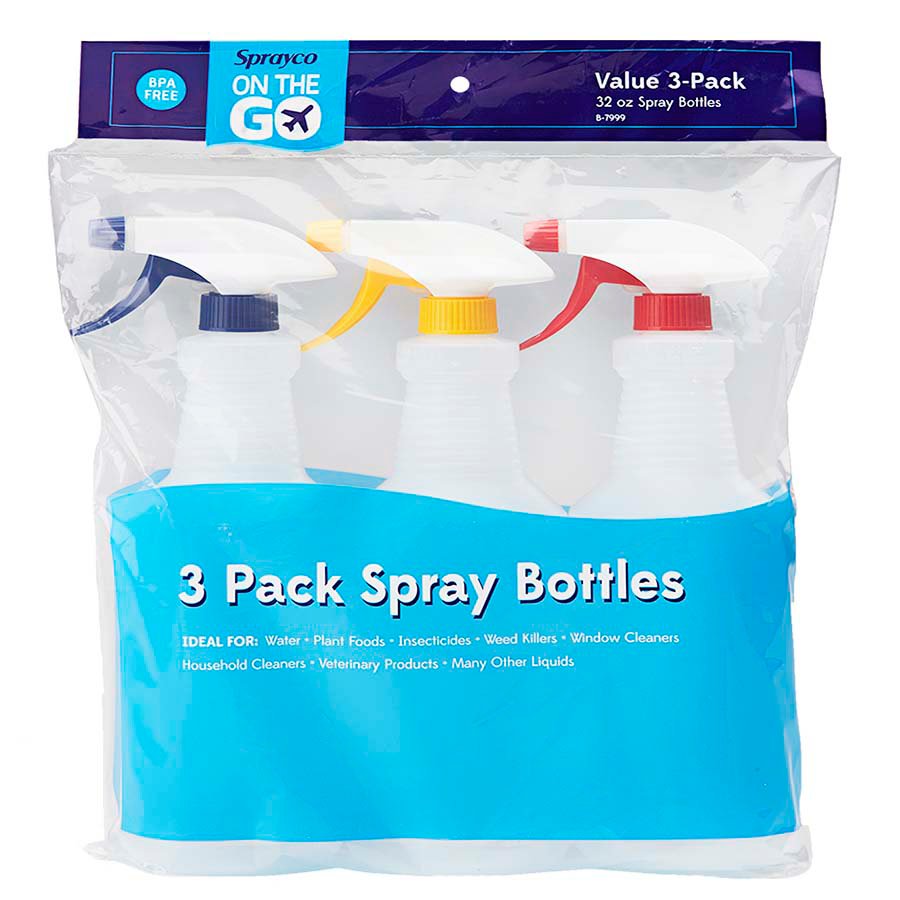 Sprayco Plastic Spray Bottles