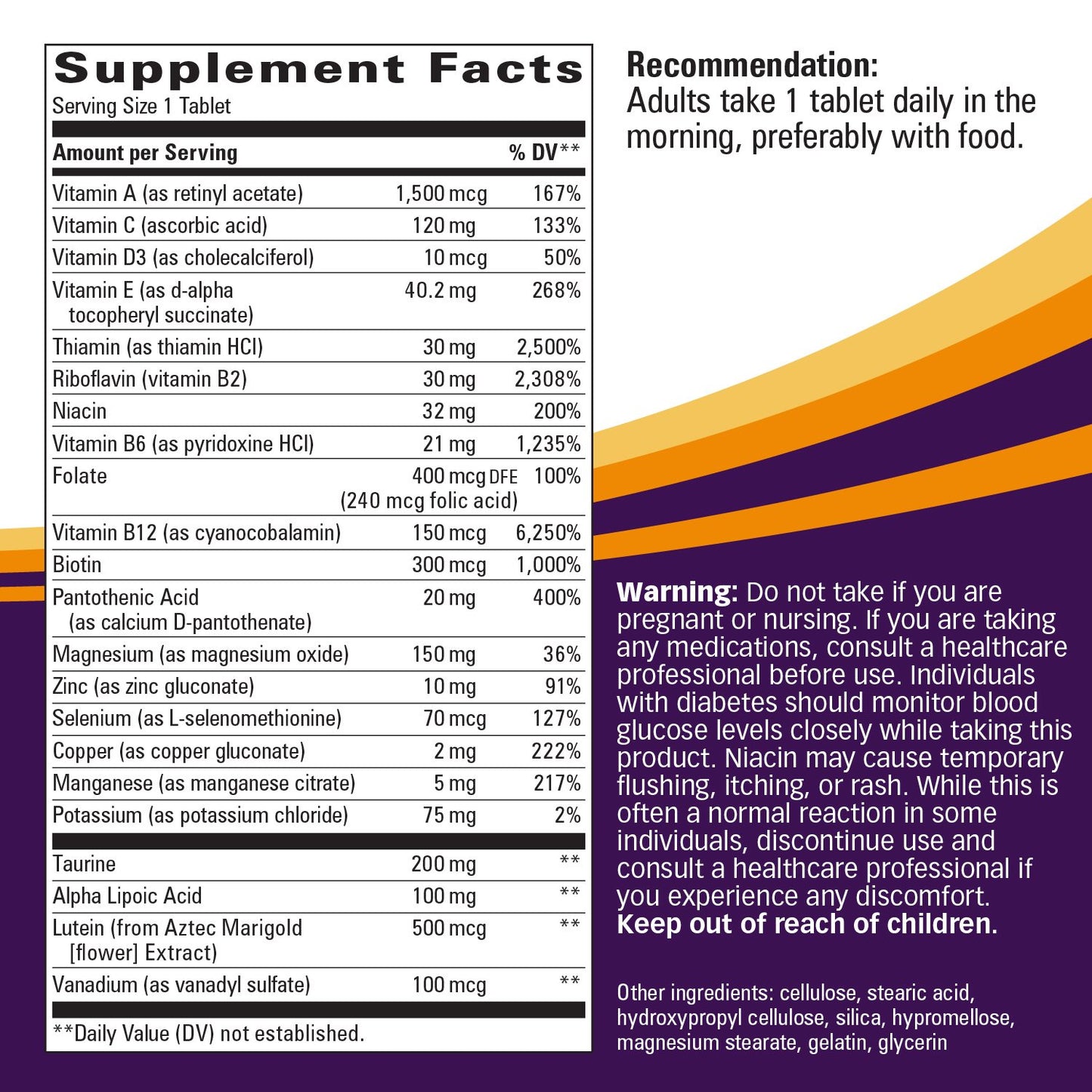 Nature's Way Alpha Betic Multivitamin