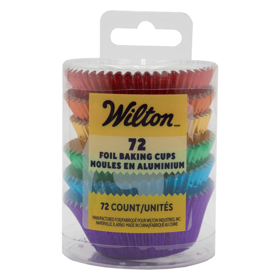 Wilton Rainbow Foil Baking Cups