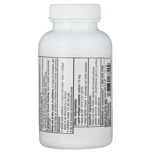 H-E-B Stool Softener Extra Strength  250 mg Softgels