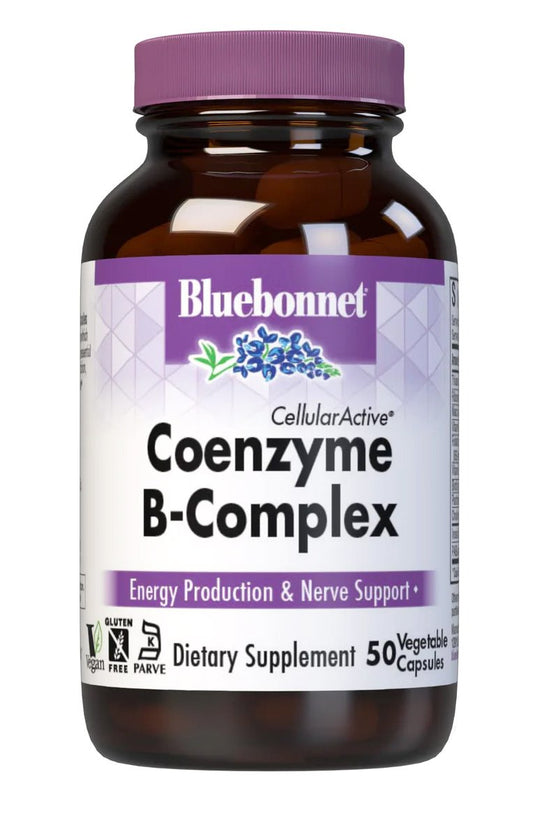 Bluebonnet Cellilaractive Coenzyme B-Complex Vegetable Capsules