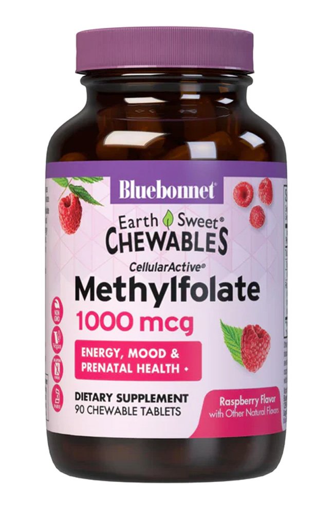 Bluebonnet Earthsweet 1000 mcg Cellular Active Methylfolate