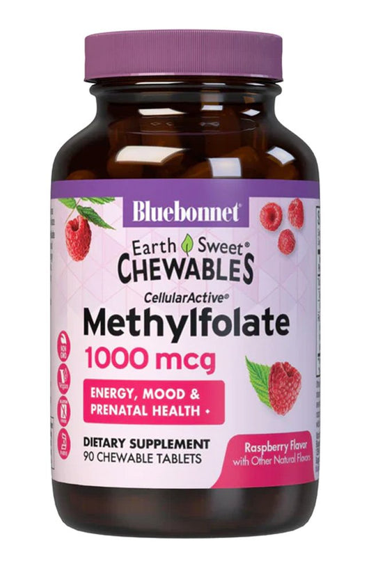 Bluebonnet Earthsweet 1000 mcg Cellular Active Methylfolate