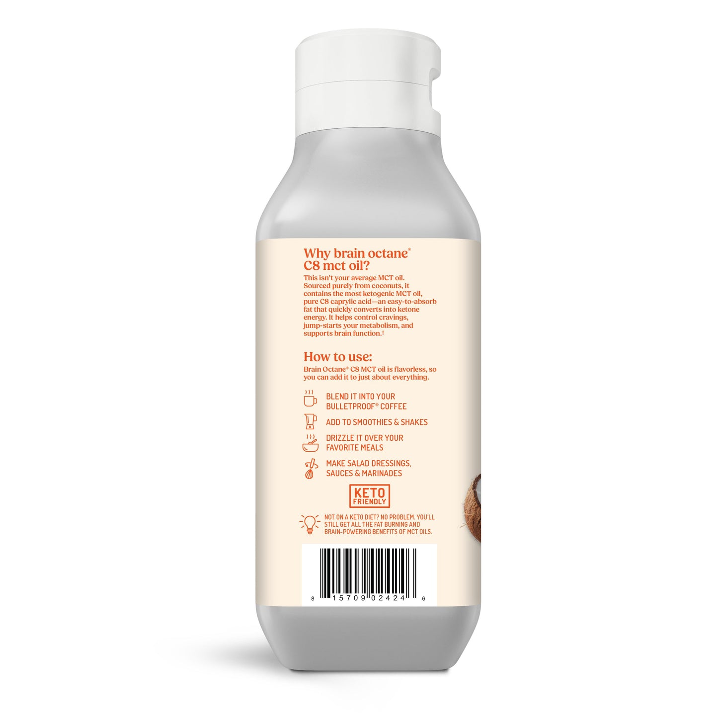 Bulletproof Nutrition Brain Octane Oil