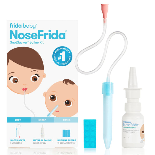 Fridababy NoseFrida the SnotSucker Saline Kit