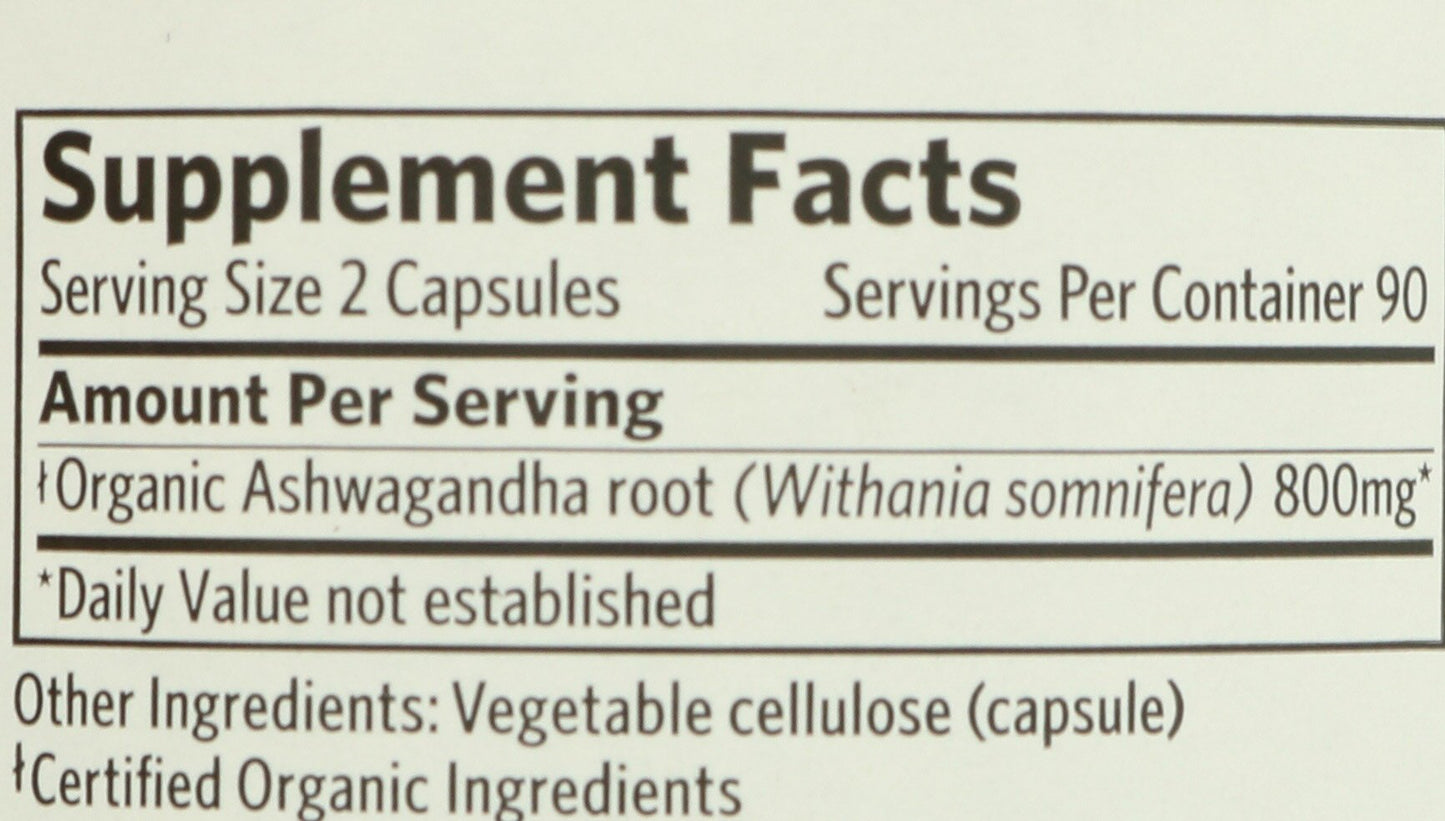 Organic India Ashwagandha Healthy Stress Response