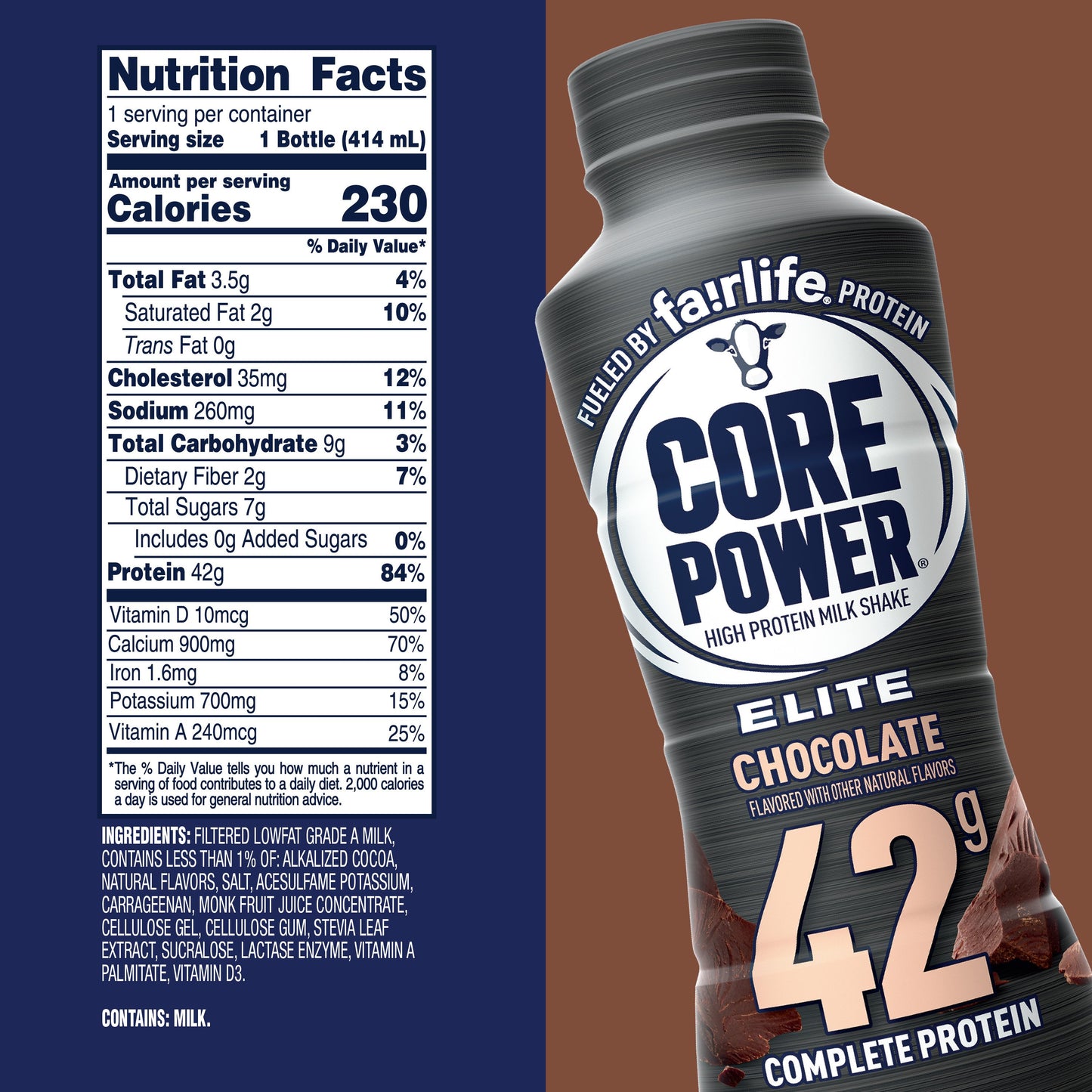 Core Power Elite 42g High Protein Shake Chocolate