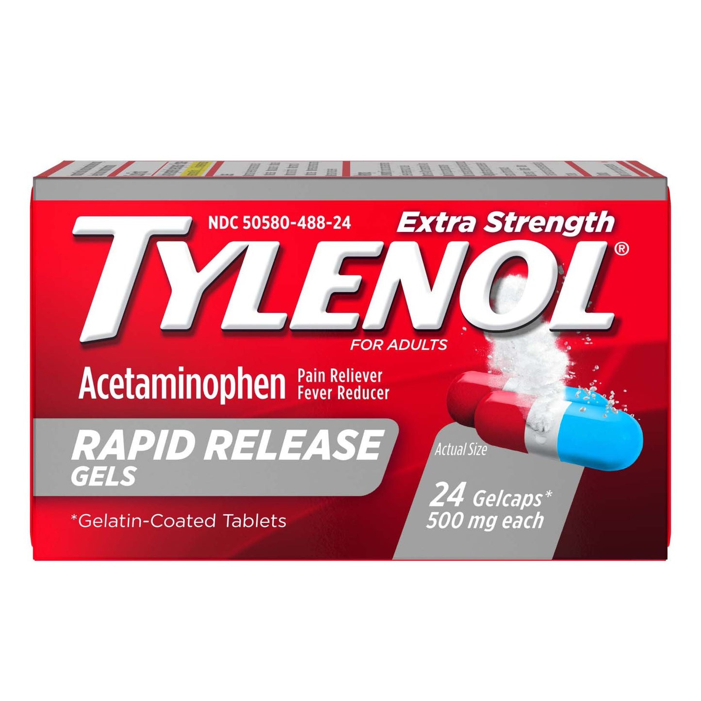 Tylenol Rapid Release Gelcaps