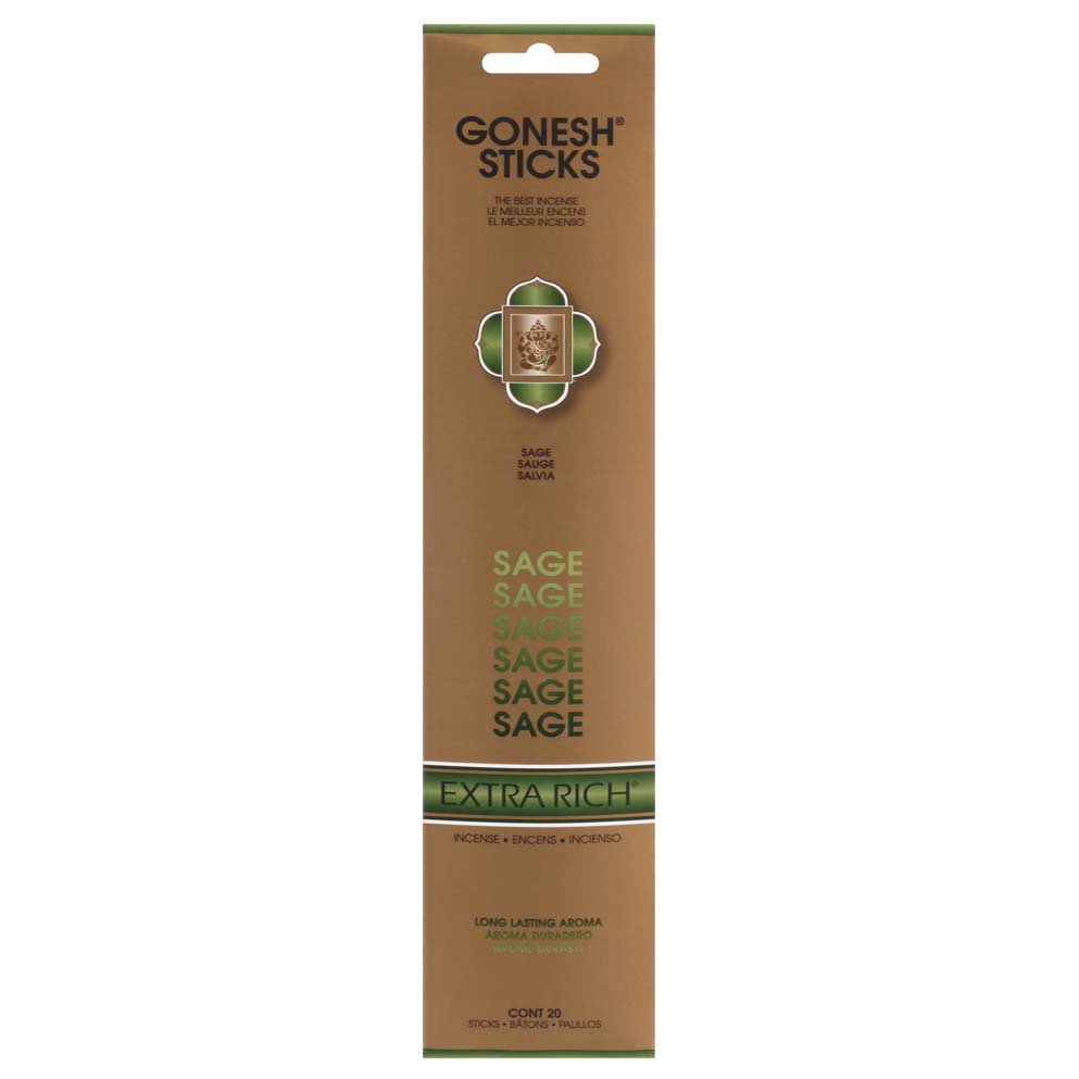 Gonesh Sage Scented Extra Rich Incense Sticks