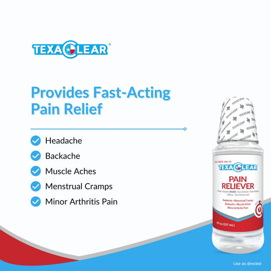 TexaClear Liquid Pain Reliever