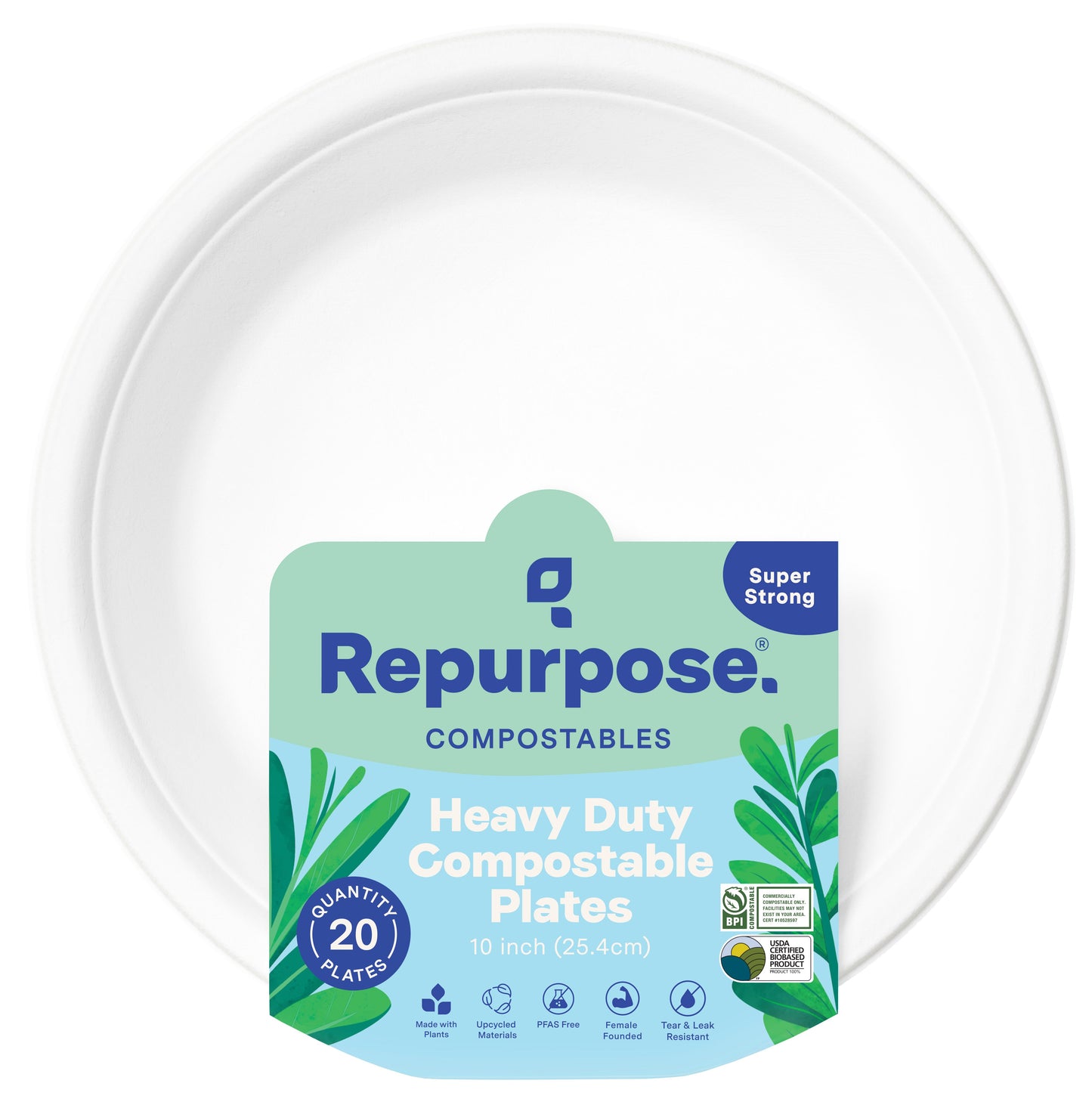 Repurpose Compostable 10 in Plates