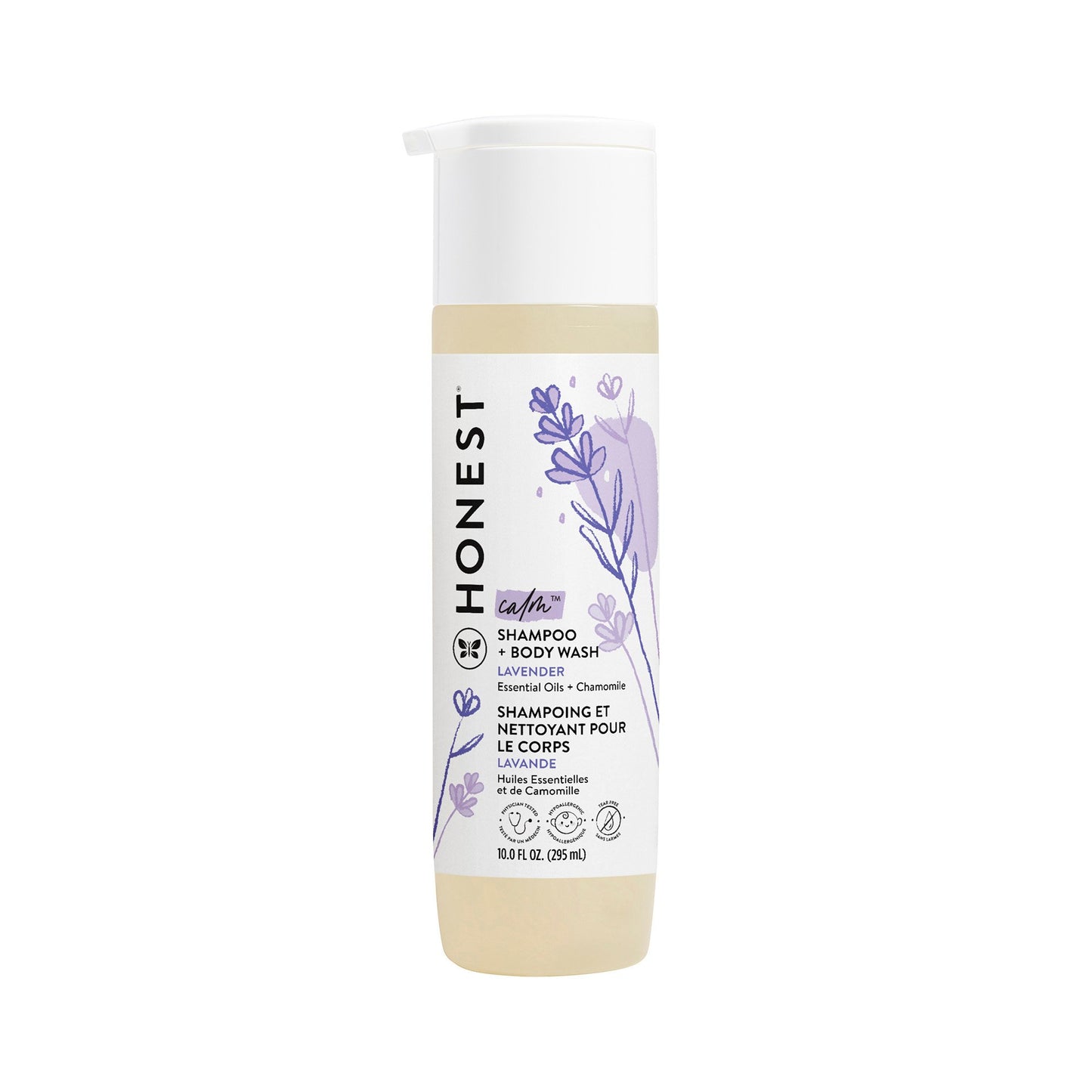 The Honest Company Calm Shampoo And Body Wash - Lavender