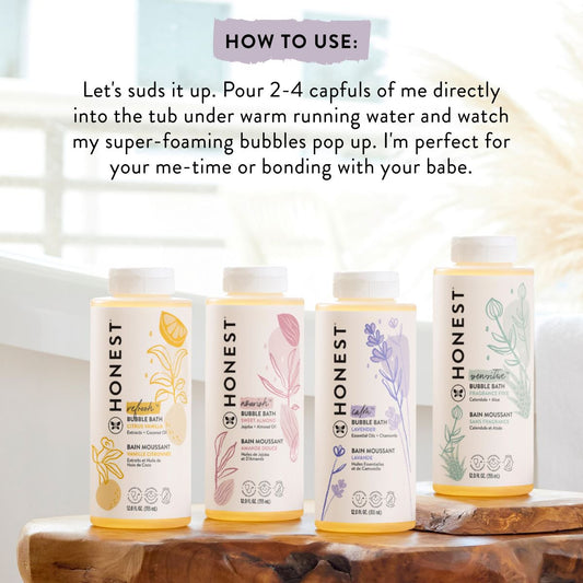 The Honest Company Calm Bubble Bath - Lavender