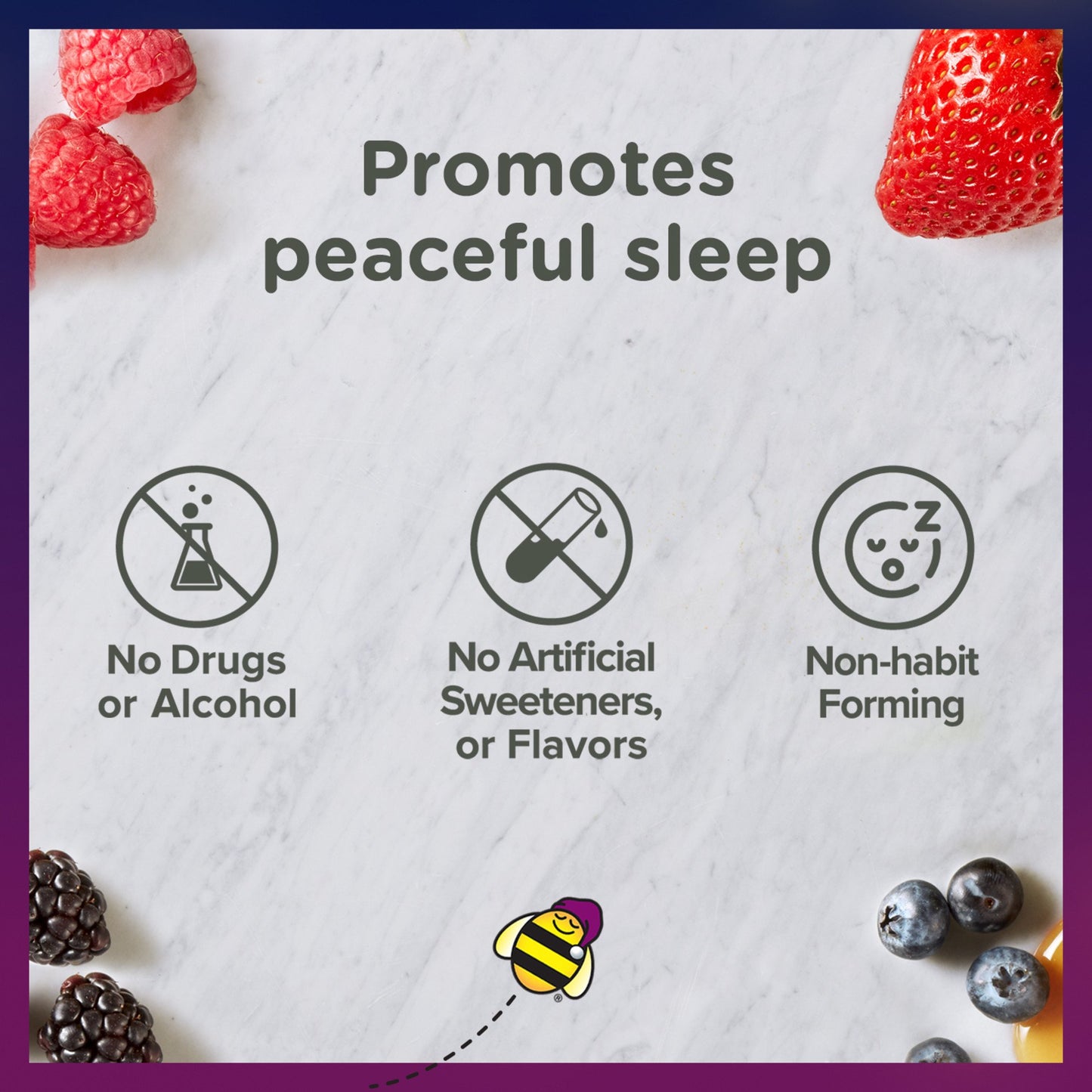 Zarbee's Kids Sleep with Melatonin Chewables - Grape