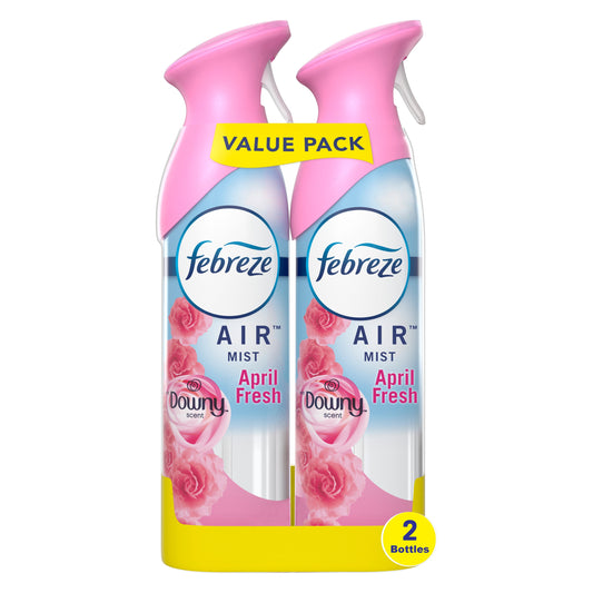 Febreze Air Freshener Spray - Odor-Fighting Room Spray - Downy April Fresh Scent