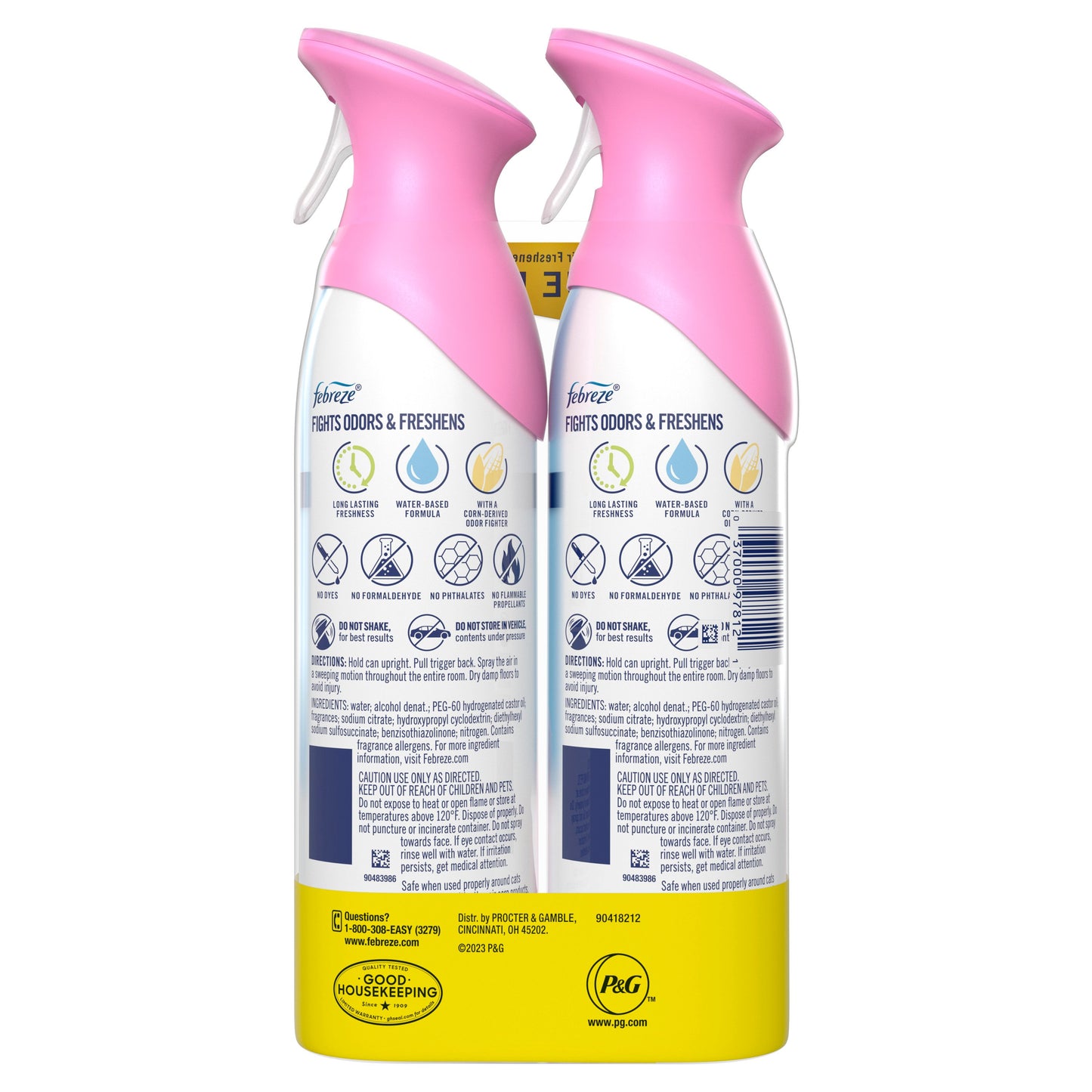 Febreze Air Freshener Spray - Odor-Fighting Room Spray - Downy April Fresh Scent