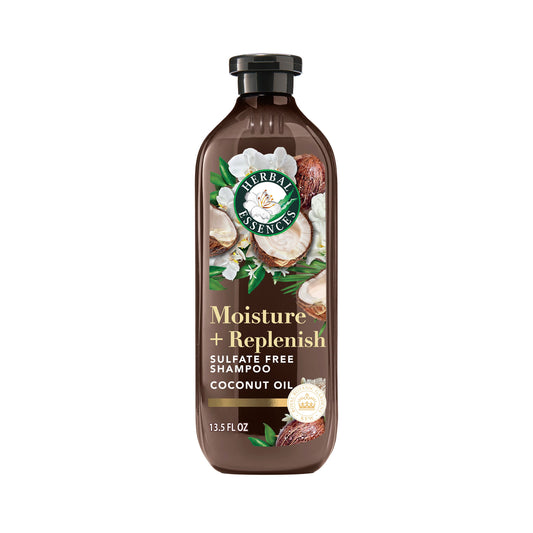 Herbal Essences Moisture + Replenish Coconut Sulfate Free Shampoo, 13.5 fl oz
