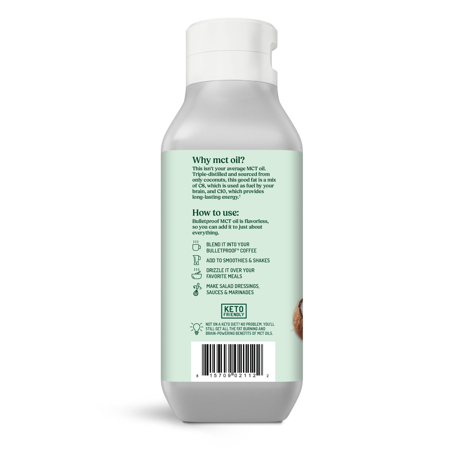 Bulletproof Keto-Friendly MCT Oil