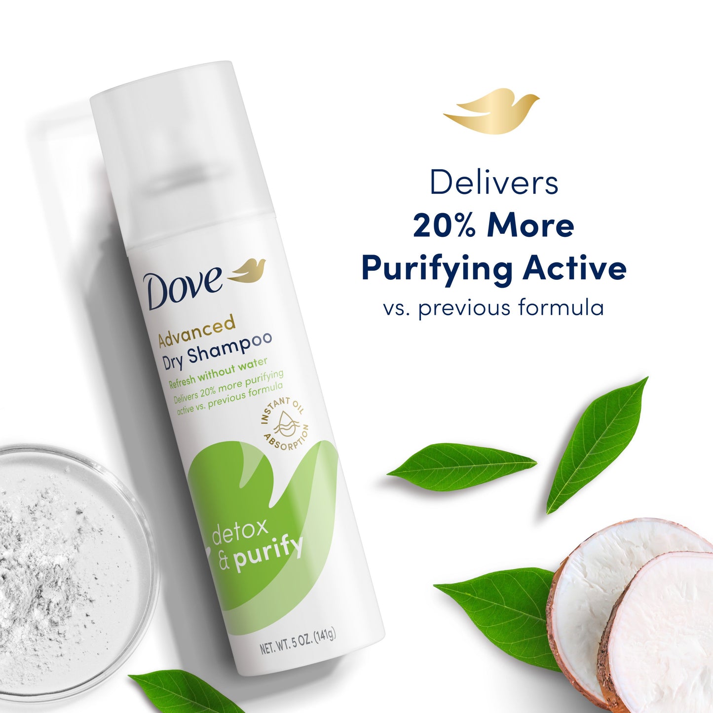 Dove Advanced Dry Shampoo - Detox & Purify