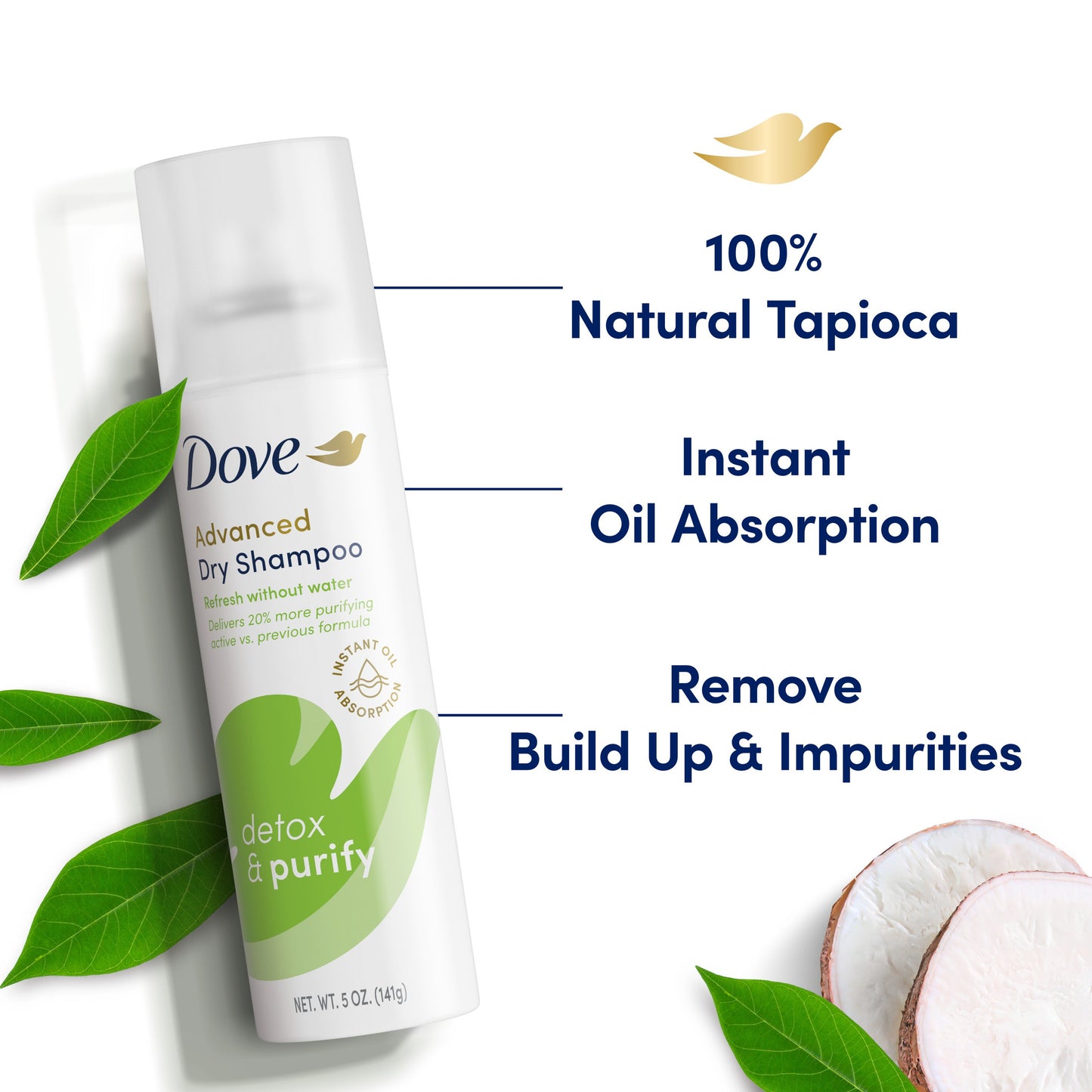 Dove Advanced Dry Shampoo - Detox & Purify
