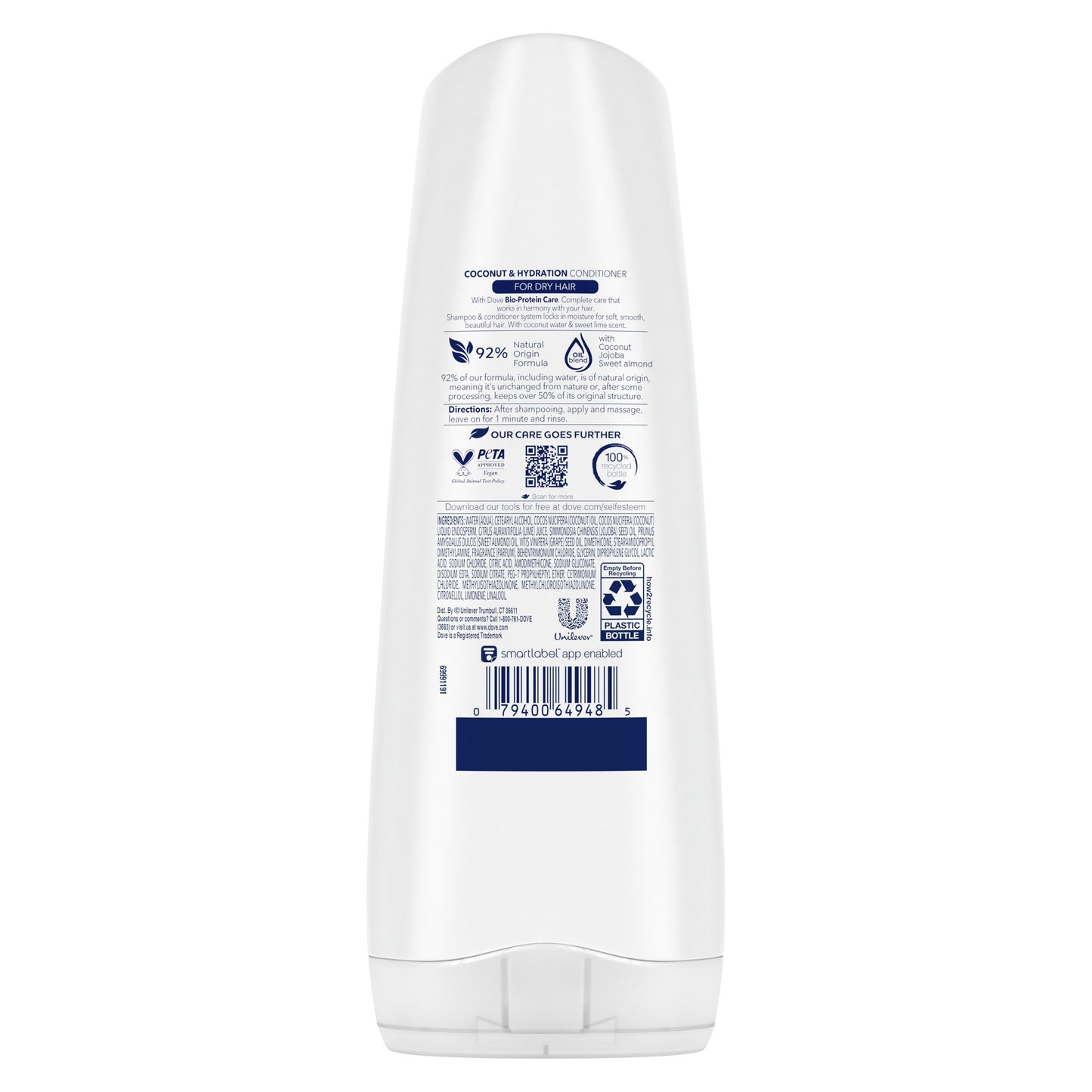Dove Ultra Care Conditioner - Coconut & Hydration