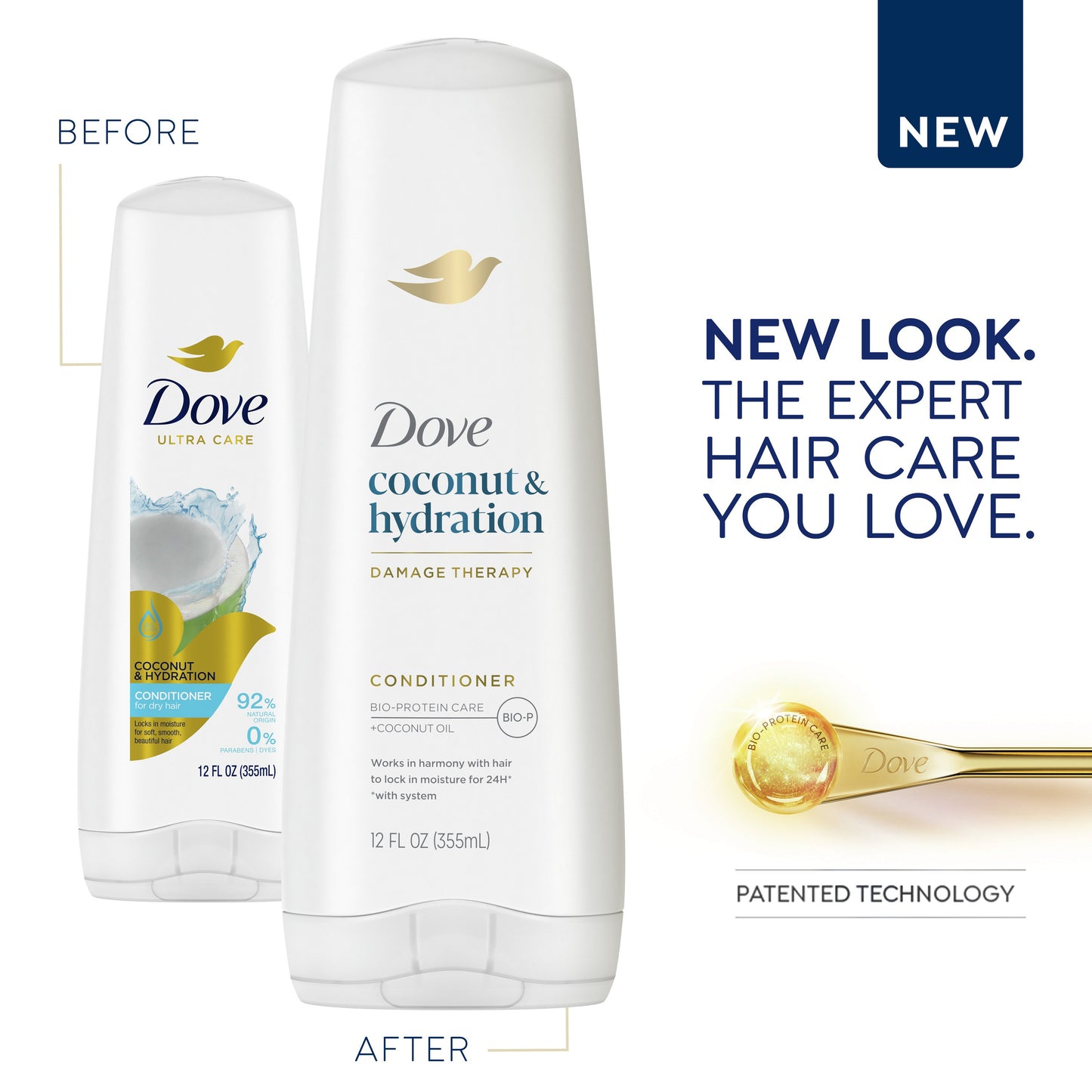 Dove Ultra Care Conditioner - Coconut & Hydration