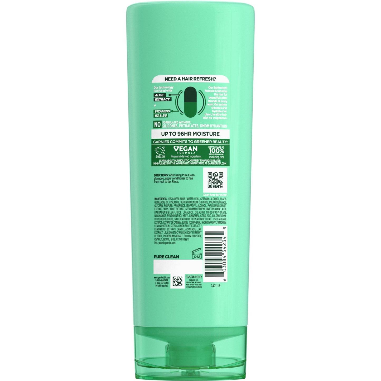Garnier Fructis Pure Clean Hydrating Conditioner